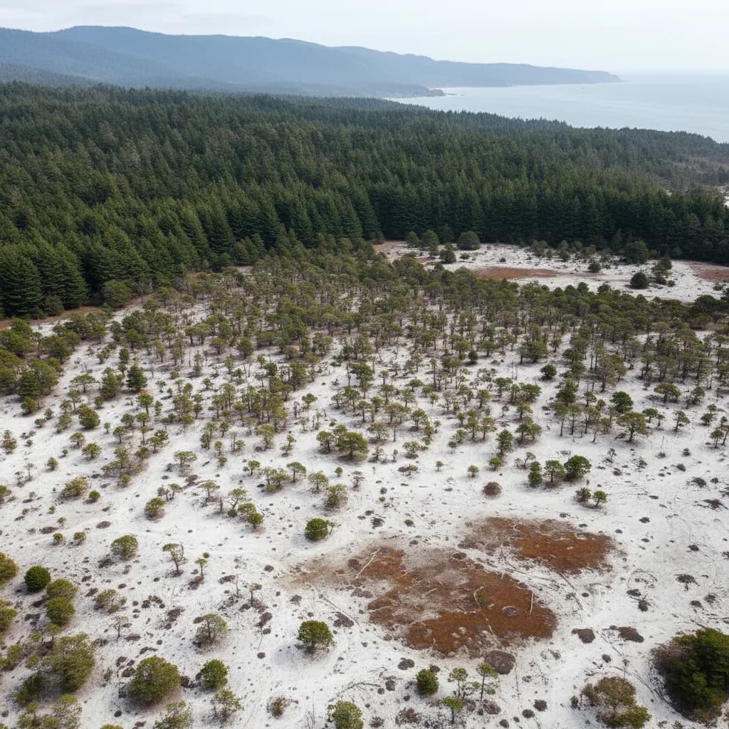 The Pygmy Forest: Where Ancient Trees Grow Only Waist-High